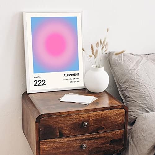 Aura Angel Numbers Poster, Colorful Gradient Posters - Image 5