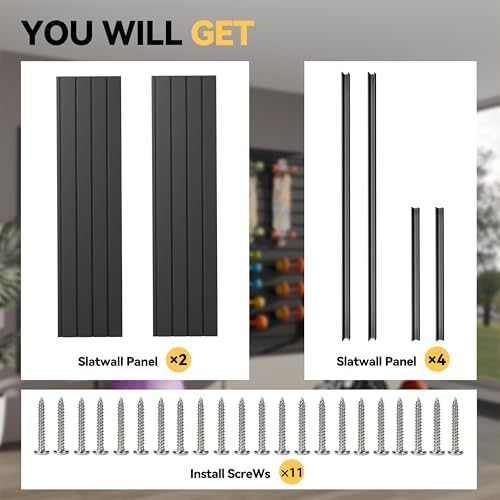 RORA Slat Wall, 2x4 ft Slatwall - Image 4