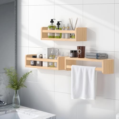 Floating Wall Nursery Book Shelves, 16.5 Inch - Image 5