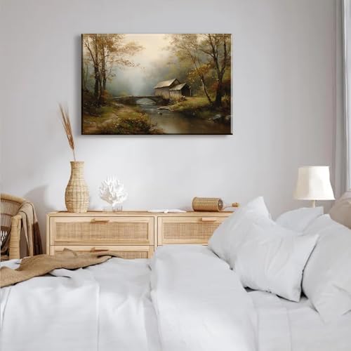 Serene Landscape Canvas Wall Art - Image 3