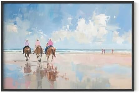 HAUS AND HUES Coastal Cowgirl Room Decor by HausandHuesArtPrints