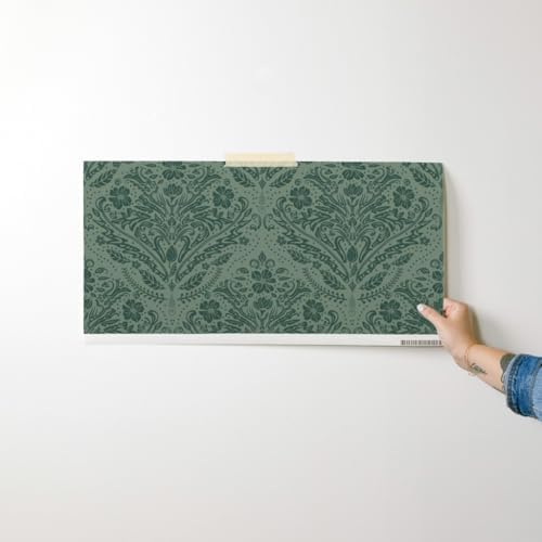 Spoonflower Modern Victorian Peel and Stick Wallpaper - Image 7