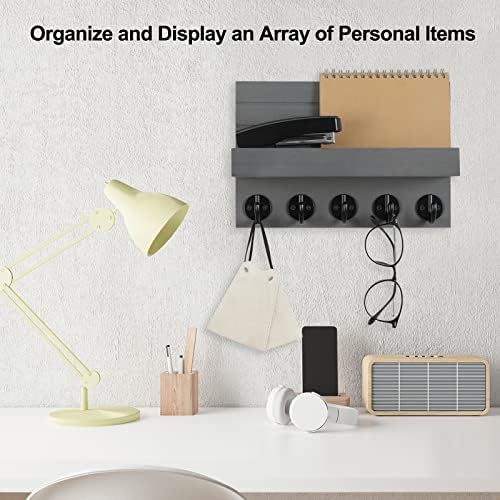 Lwenki Key Holder for Wall, Decorative Key and Mail Holder - Image 5
