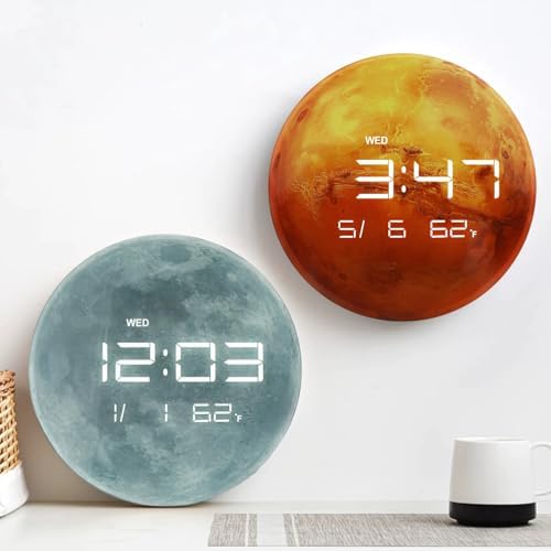 Nbdeal 13" Digital Wall Clock - Image 7