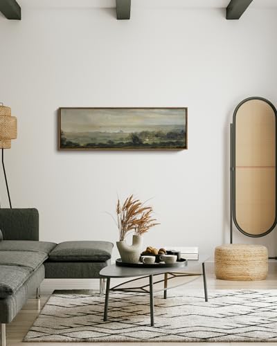InSimSea Extra Large Framed Wall Art, Wild Field Sky Prints - Image 4