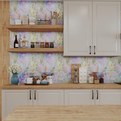 17.7"x118" Floral Peel and Stick Wallpaper Vintage Contact Paper Removable - Image 4