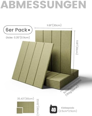Bumusty 36" x 24" Large Cork Board Alternative - Image 3