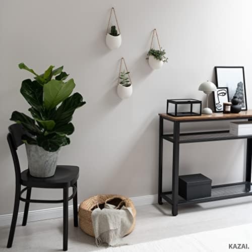 Kazai. Wall Planters -Ellie- | Hanging Ceramic Plant Pots 3 Pieces | Wall - Image 7