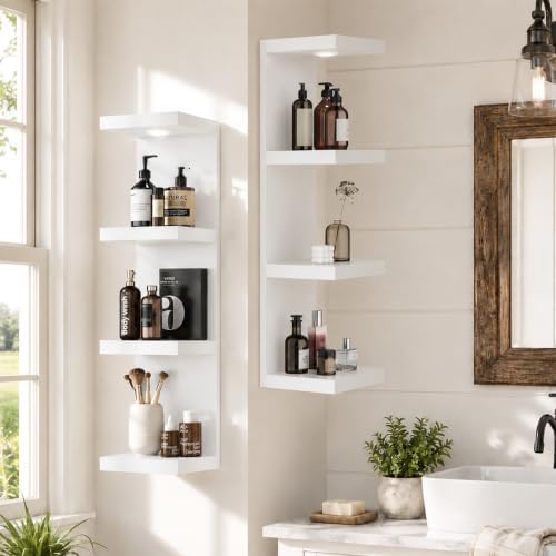4 Tier Floating Wall Shelf - Image 7