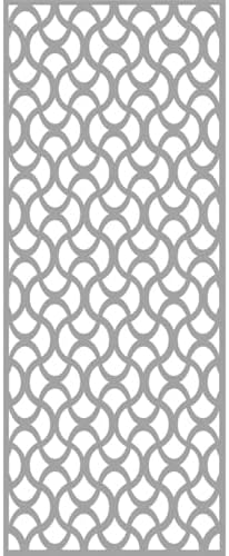 23 3/8"W x 59 3/8"H x 3/8"T Resort Decorative Fretwork Wall Panels in - Image 4