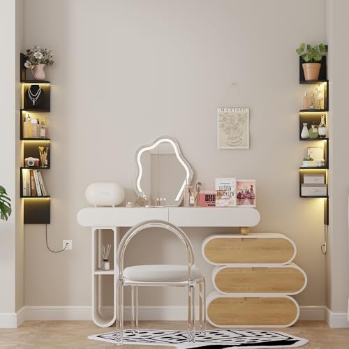 Qupui 5-Tier Tall Corner Shelf - Image 4