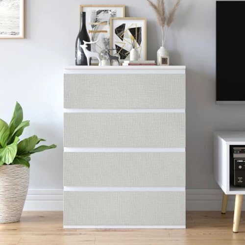 Grasscloth Peel and Stick Wallpaper 15.7"X480.3" Beige Contact Paper - Image 7