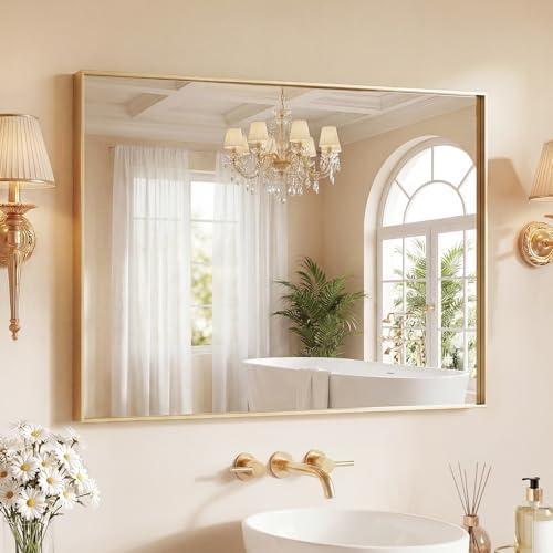 Sweetcrispy Bathroom Mirrors for Over Sink by Sweetcrispy