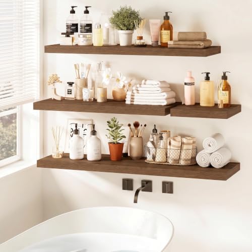 Vivelove Floating Shelves 9 inch Deep 55”Long Set of 2 - Image 5