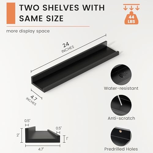 Picture Ledge Shelf, Floating Shelves - Image 3