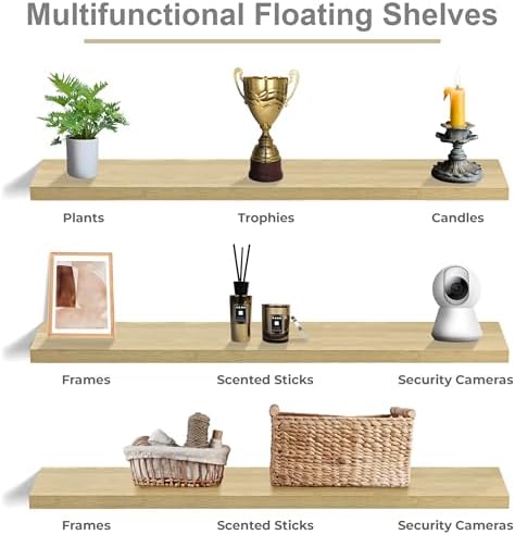 Sorbus Floating Shelves for Wall Storage - Image 6