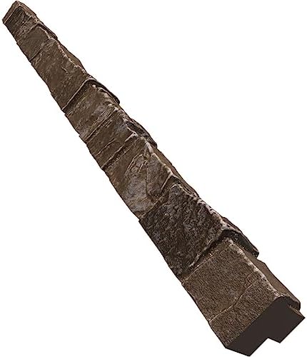 Universal Outside Corner for EverStone Faux Stone Siding Panels, Willow Peak - Image 5
