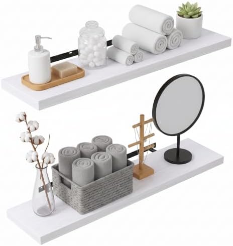 Lufia Floating Wall Shelves, MDF by Lufia