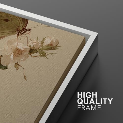 MUDECOR Framed Canvas Print Wall Art Set Butterfly Bee Set - Image 6