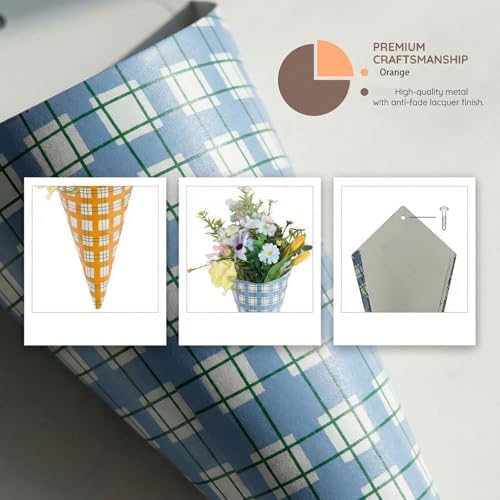 AIM & GGKK Geometric Wall Vases - Image 4