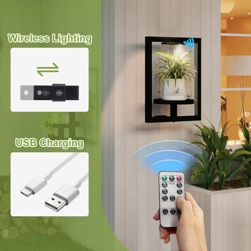 BAOYOUNI 2 Pack Wall Plant Shelf - Image 6