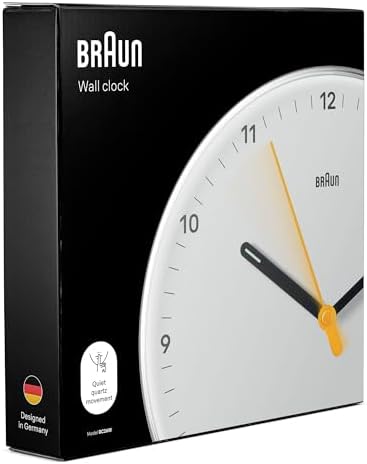 Braun Classic Analogue Wall Clock - Image 4