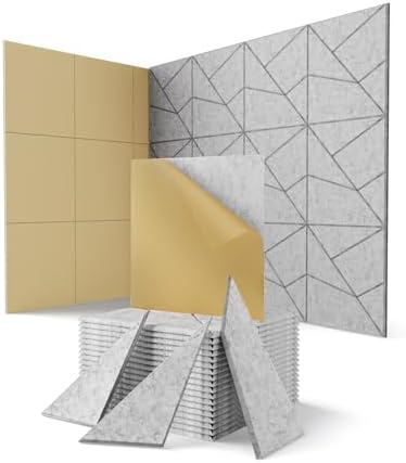 18 Pack Acoustic Panels Sound Absorbing by Topnaca