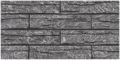 K&B Panels 3D Wall Panel, Slate Effect Styrofoam Wall Panelling, Lightweight by Unknown