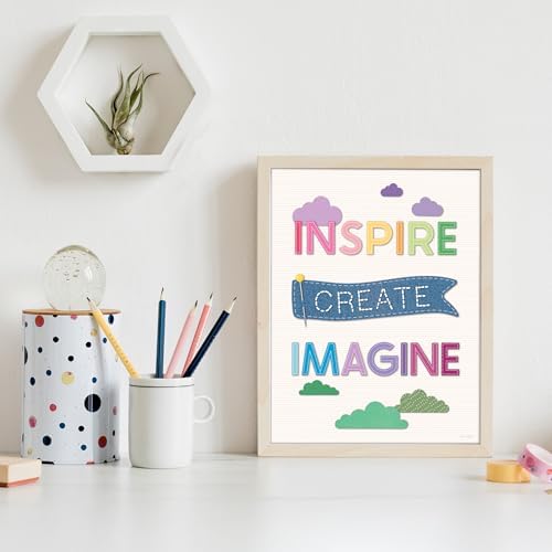 Carson Dellosa Crafty & Cool Poster Set, Classroom Bulletin Board Decor Kit - Image 4