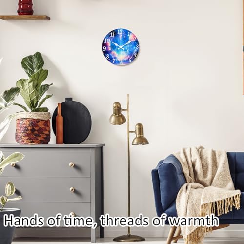 Glass Wall Clocks Battery Operated - Image 2
