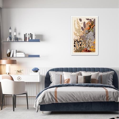 Vintage Japanese Wildflower Wall Art Abstract Botanical Floral Poster Nature - Image 5