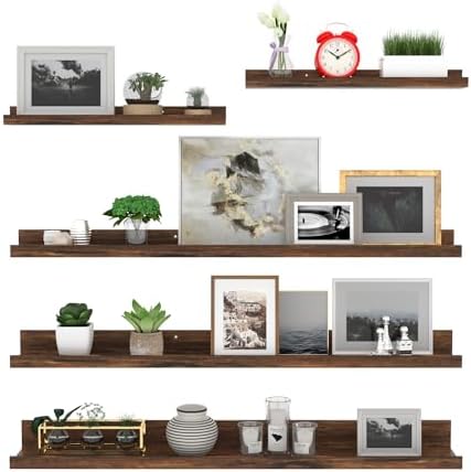 Giftgarden 36 Inch Large Floating Shelves by Giftgarden