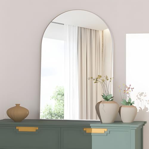 Wall Mounted Mirror, Arched Wall Mirror by NEUWEABY