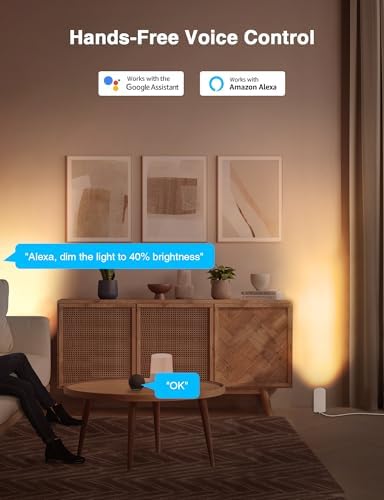 SUNVIE 5W Smart Floor Can Light Up Lights Indoor, APP Control - Image 3