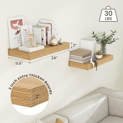 FLYJOE Deep Floating Shelves - Image 3