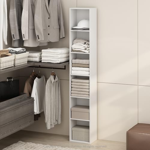 Furinno Cubicle 6-Tier Closet Organizers and Storage, Closet Organizer by Furinno-FitsYourSpaceFitsYourBudget