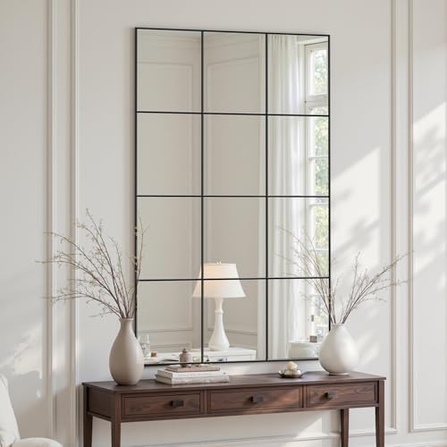 Suidia Wall Mirror, Metal Framed Wall Decor Wall-Mounted Mirrors - Image 2