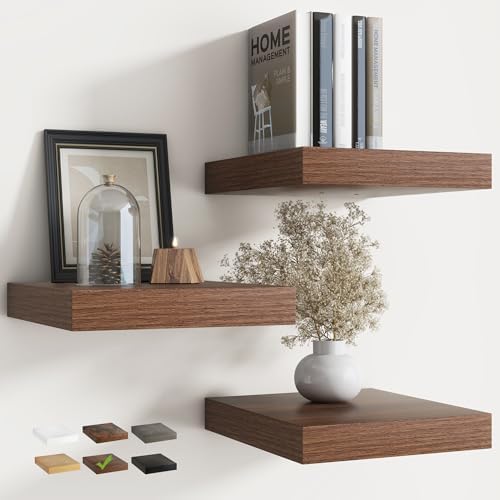 12 Inch Floating Shelves for Wall by Marsmiles