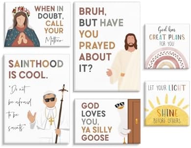 Framed Inspirational Christian Kids Wall Art by EUDOSI