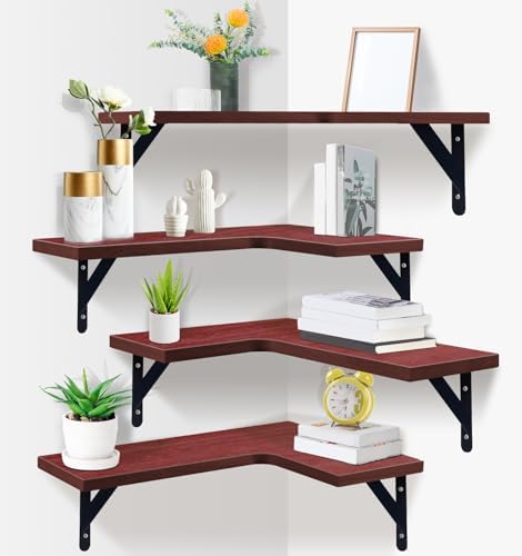 Corner Floating Shelves, 15.9 x 11.4 Inch by Unknown