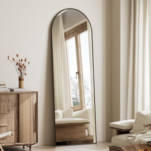 Koonmi 56x21 Arched Full Length Mirror, Floor Mirror - Image 6