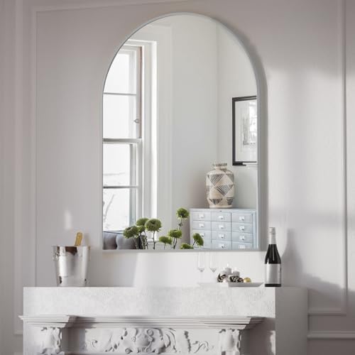 BEAUTYPEAK 30"x40" Arch Bathroom Wall Mirror - Image 5