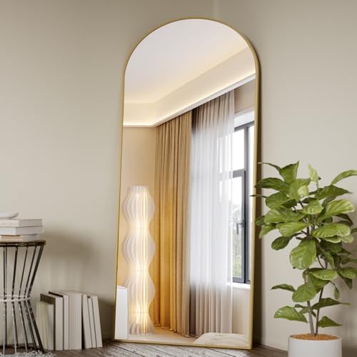 Koonmi 71x26 Arched Full Length Mirror, Floor Mirror by KOONMI