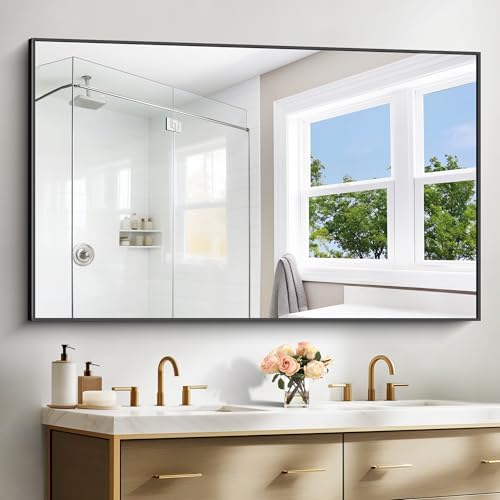 BONEWEI Bathroom Mirror, 60x36 inch Large Wall Mirror - Image 2