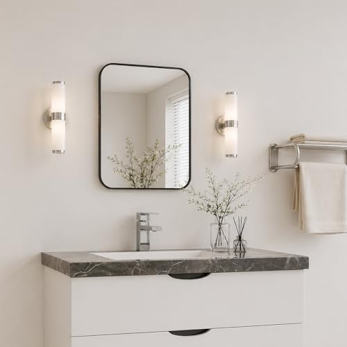 Saliwa Bathroom Mirror for Wall，Aluminum Framed, Wall Mirror for Bathroom Vanity by Unknown