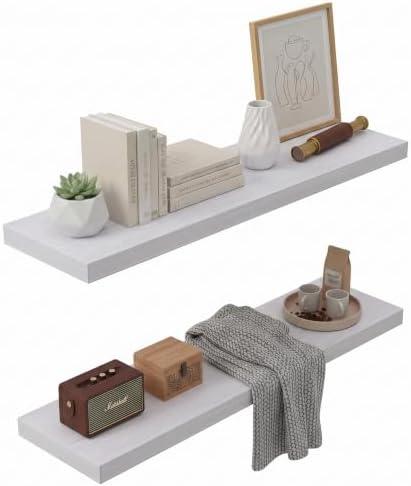 Lufia Floating Wall Shelves, MDF by Lufia