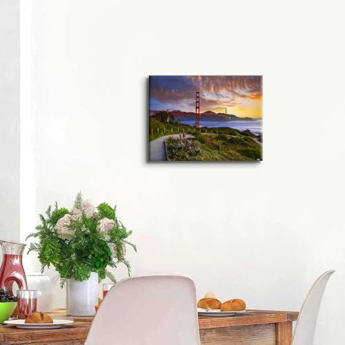 Golden Gate Bridge Canvas Wall Art - Image 5