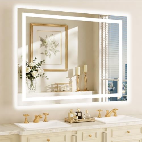 36"x48" LED Bathroom Mirror by MYSUNORIA