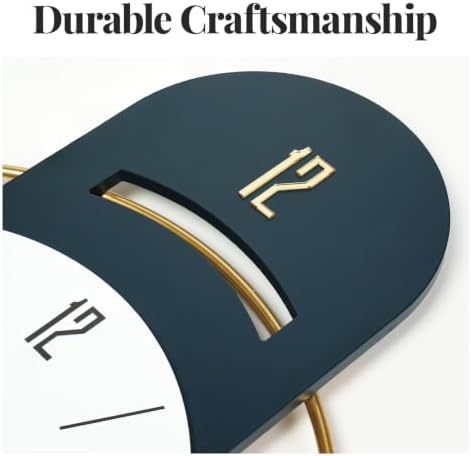 Cuspin Modern Wall Clock with Pendulum, Decorative Clocks - Image 4