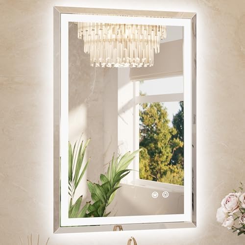 TETOTE Led Lighted Bathroom Mirror by TETOTE